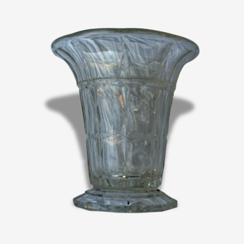 Vase en verre des années 30