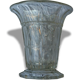 The 1930s glass vase