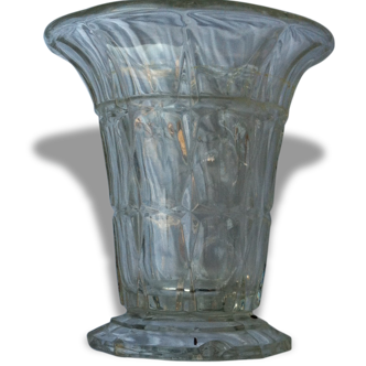 Vase en verre des années 30