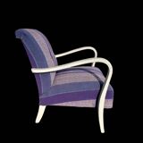 pair of art deco club armchairs