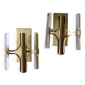 70's Italian wall lights