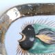 Vintage decorative dish with fish decoration - Dour - Forces Murales
