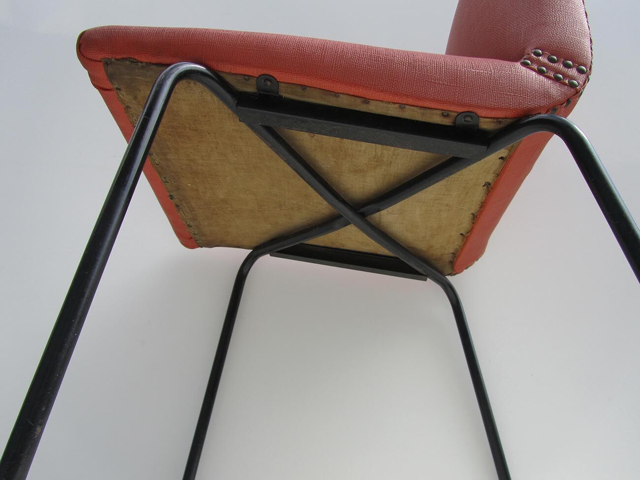 Set of 4 chairs by Pierre Guariche for Meurop 1960