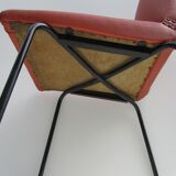 Set of 4 chairs by Pierre Guariche for Meurop 1960