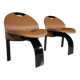 Set of 10 "Sail" dining chairs by Giovanni Offredi for Saporiti, 1973.