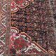 Old Persian Malayer Kelleh rug hand made wool 150 x 284 cm
