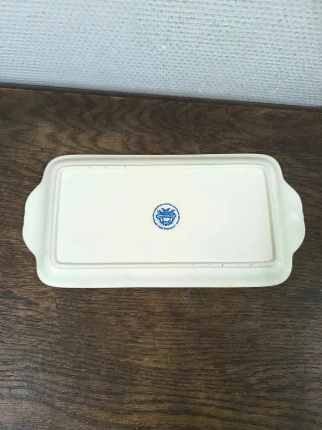 Rectangular cake dish Villeroy and Boch Rusticana blue