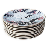 Lunéville Art Deco Plates