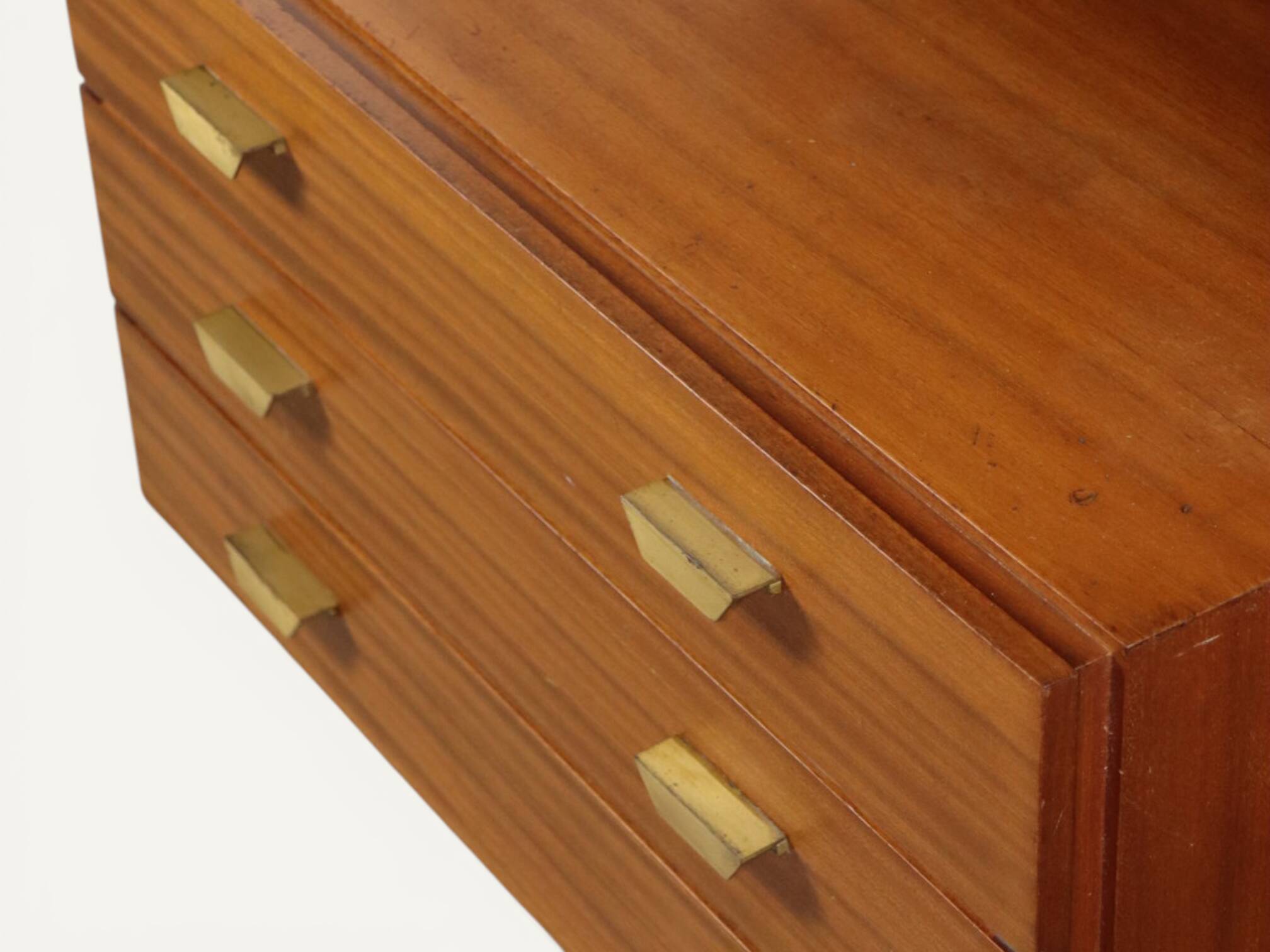 Vintage Italian wooden library - 1960s
