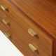 Vintage Italian wooden library - 1960s