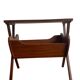 Porte-revues/table d'appoint vintage en teck 'Van Teeffelen'