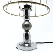Lampe de table industrielle Art Déco, Belgique, années 1970
