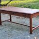 Farm table early 20th century 3 spacer drawers 180cm
