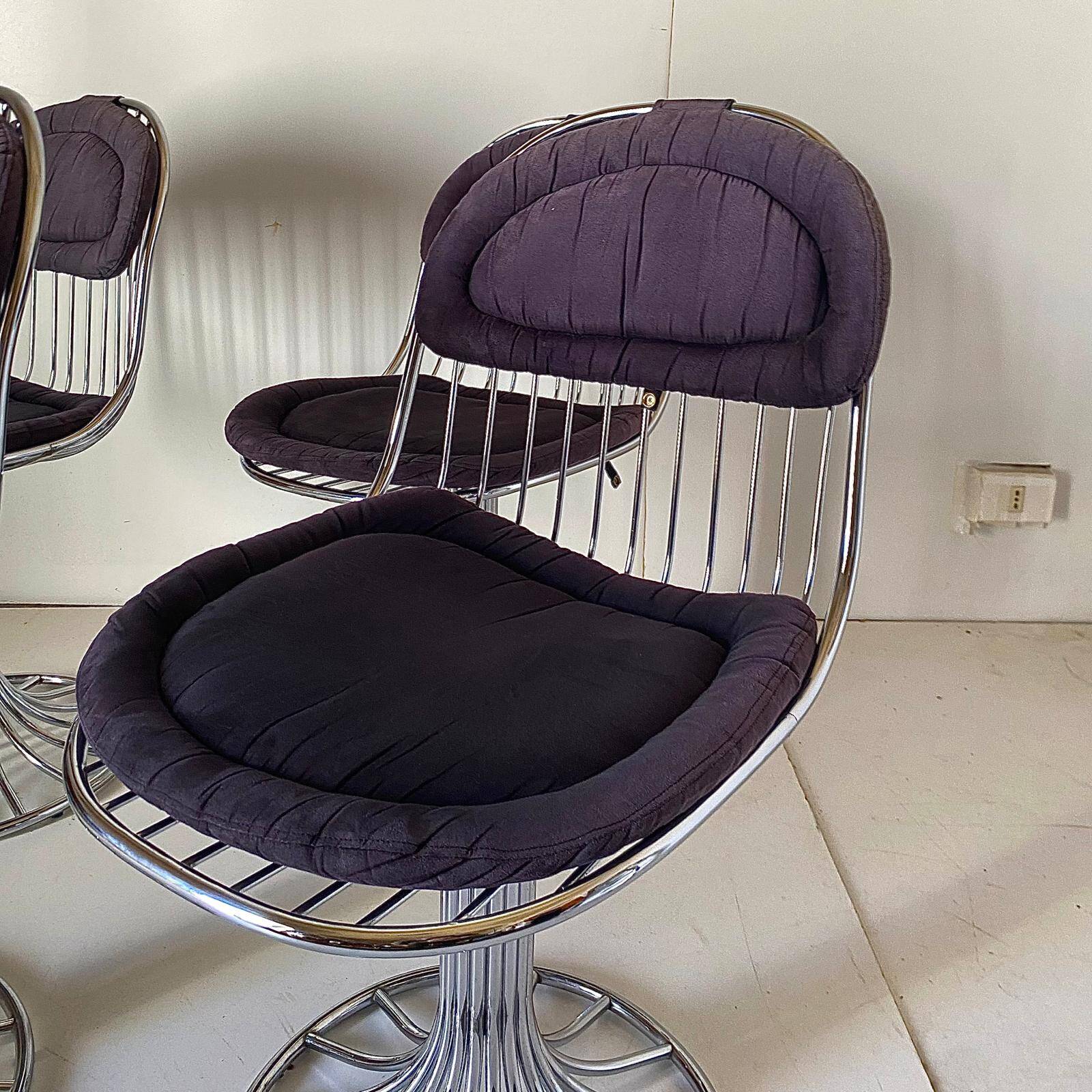 Space Age Dining Chairs, Italy 1970