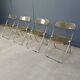 Vintage plia chairs by Castelli, 1970s
