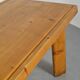 Table et bancs en mélèze par Christian Durupt, vers 1960