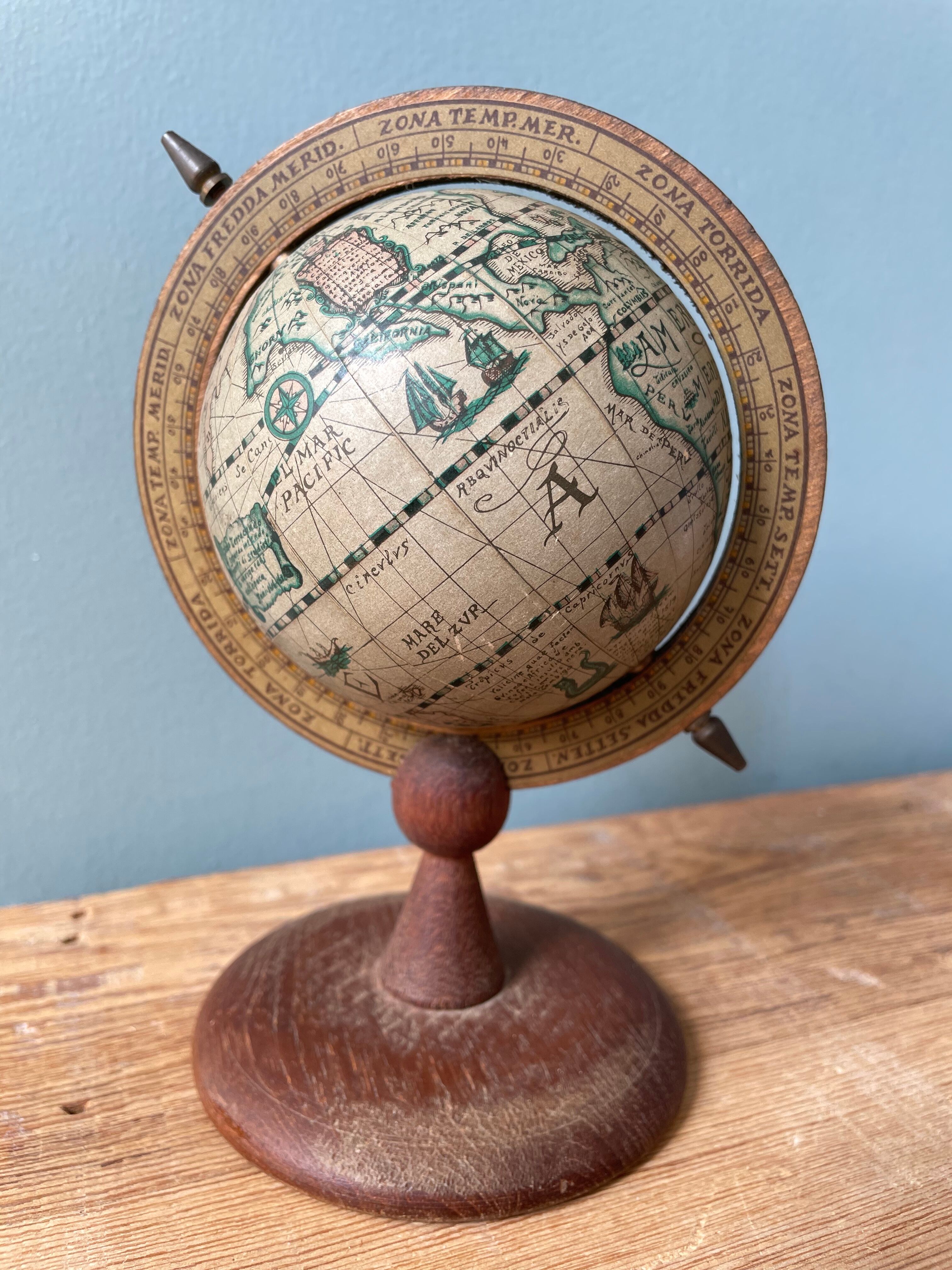 Vintage globe