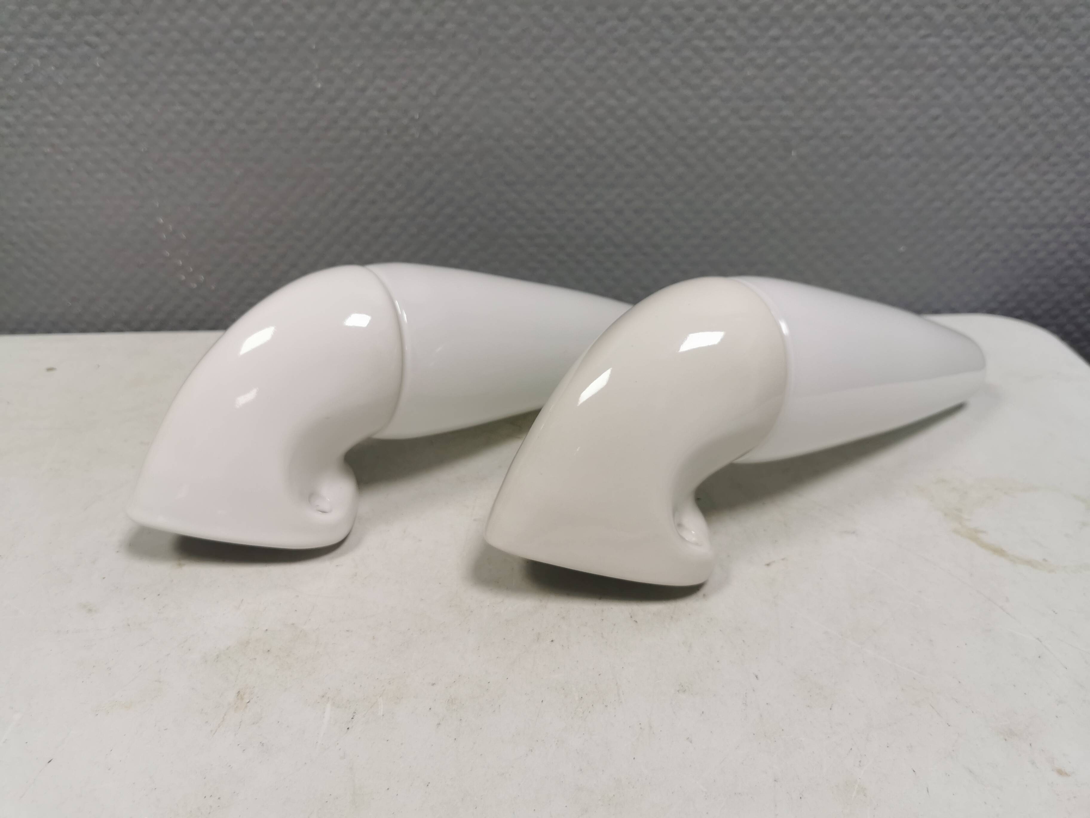 Lampes de salle de bain en céramique vintage par Sigvard Bernadotte, IFÖ Suède.
