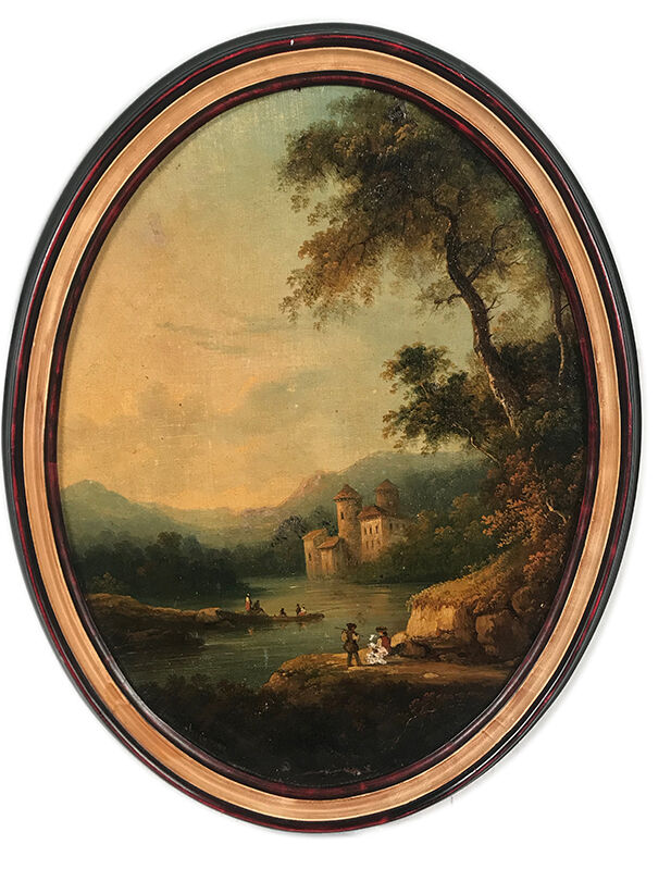 Louis Nicolas Chainbaux, oil on canvas 19th century