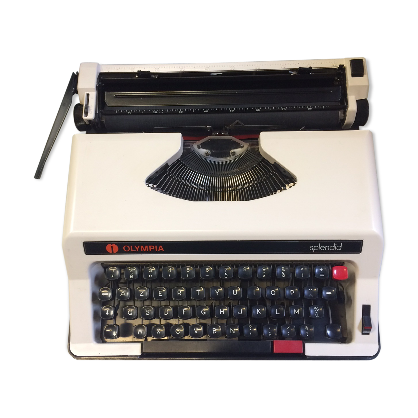 Mechanical typewriter Olympia splendid-made in Italy-years 70