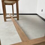 Oak console farm table 3m