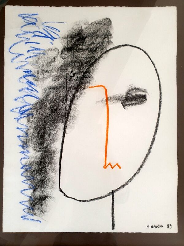 Marcel Neveu (1935-1993) - Pastel on paper - Signed lower right - Dated 1989