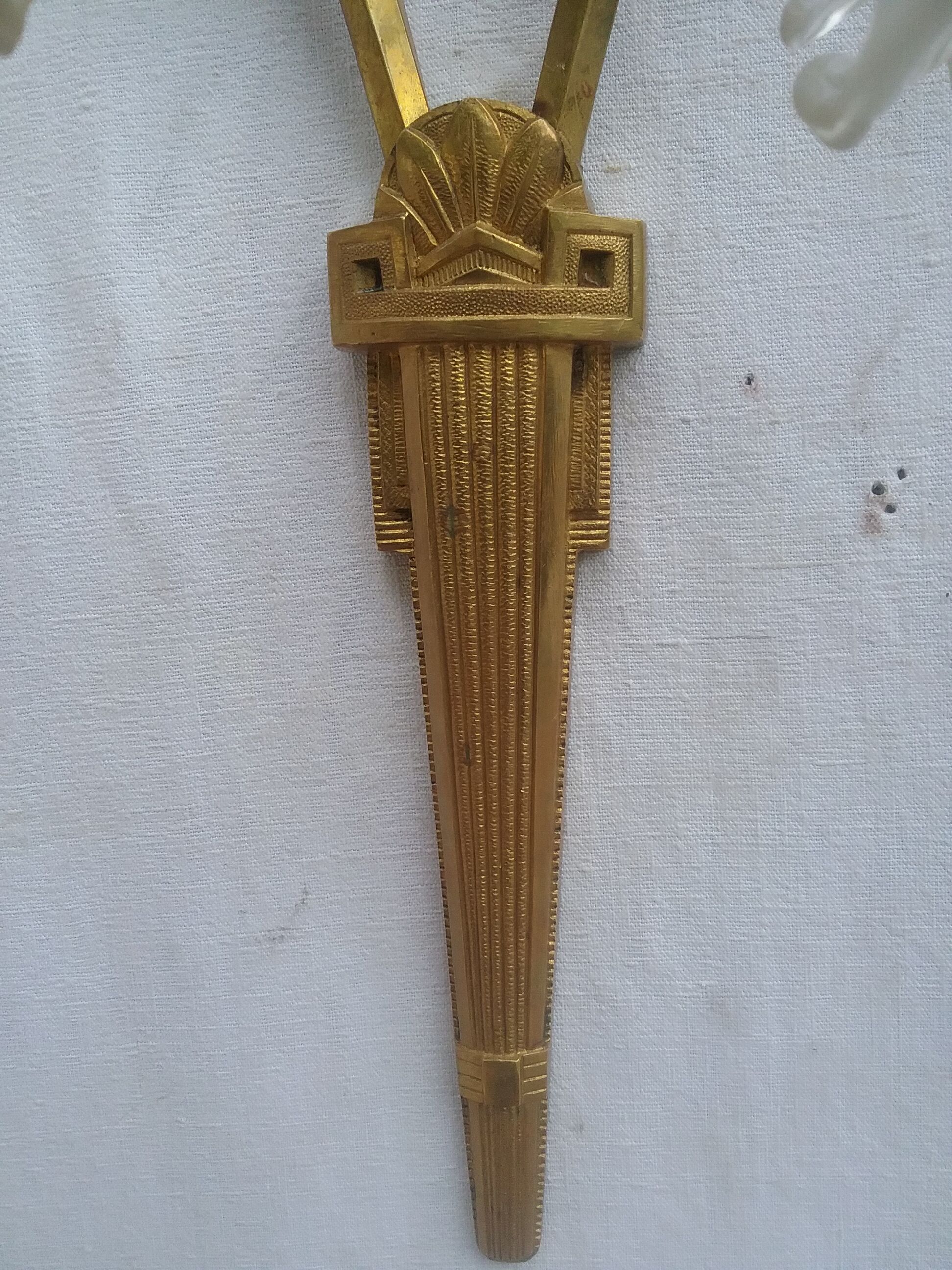 Wall light double art deco