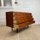 Double commode scandinave vintage en teck, années 60