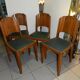 Lot de 4 chaises des années 50