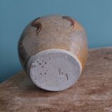 Signed flower spike vase