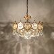 Chandelier en verre cristal par Palwa