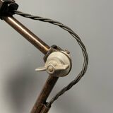 Early model Rademacher table lamp with black enamel shade