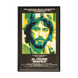 Affiche « serpico », al pacino, 67 x 104 cm