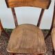 Series of 6 vintage restaurant bistro chairs - 1950s
