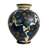 Large Vase In Scandinavian Art Deco Ceramic