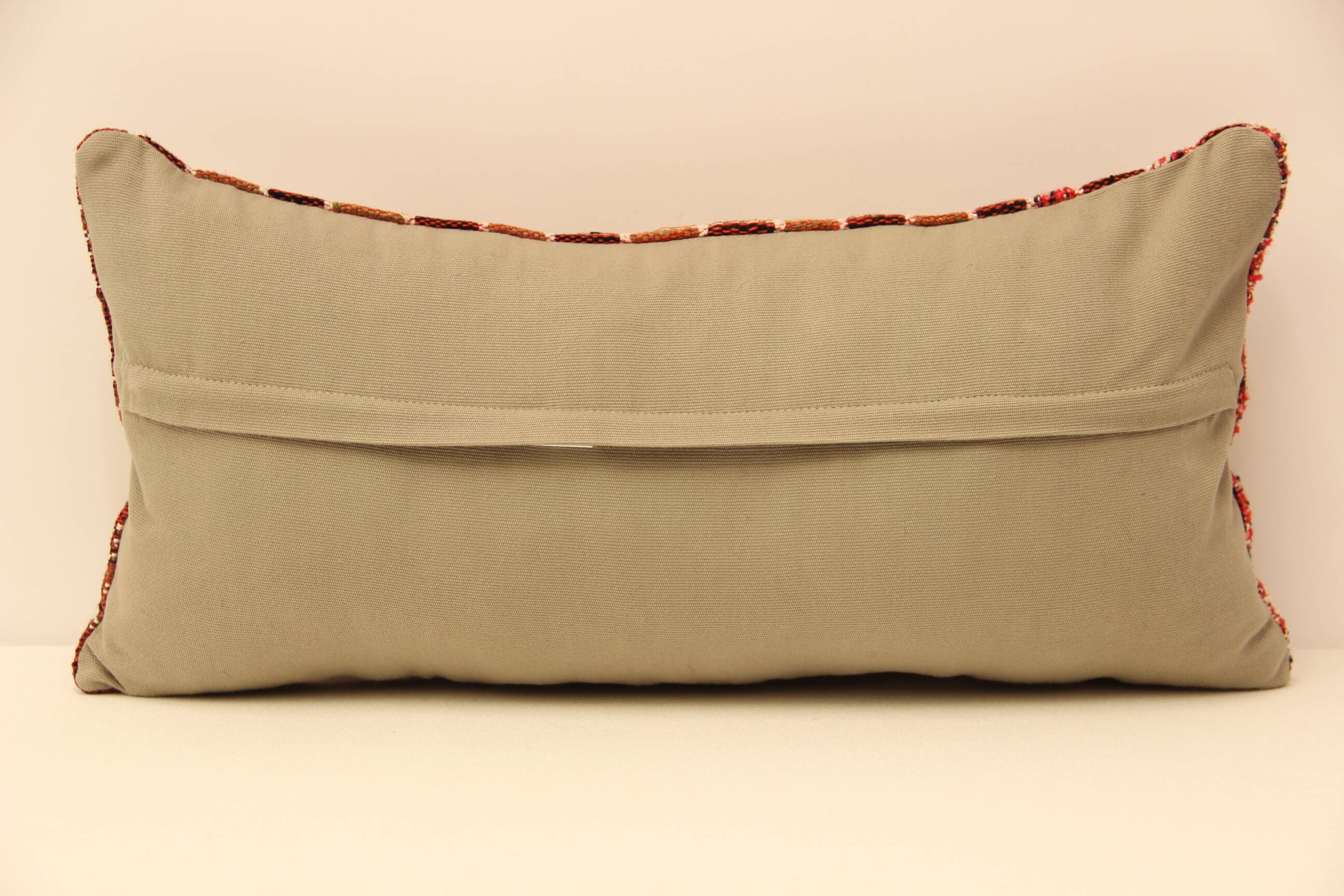 Turkish kilim cushion, 25x50 cm, ye-27