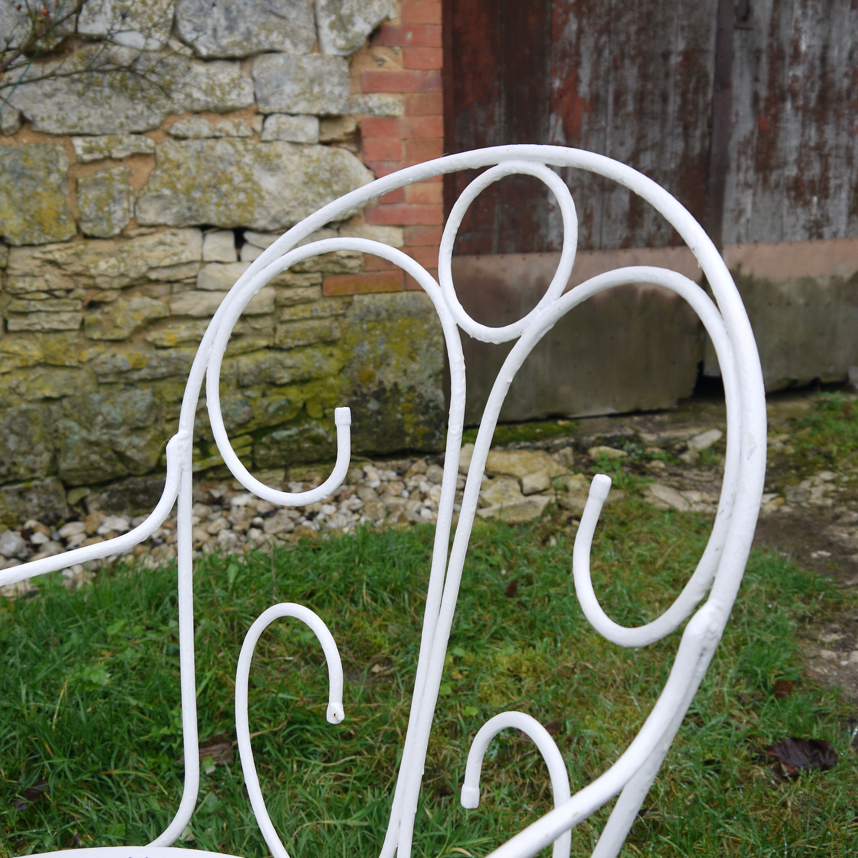 Wrought iron garden room