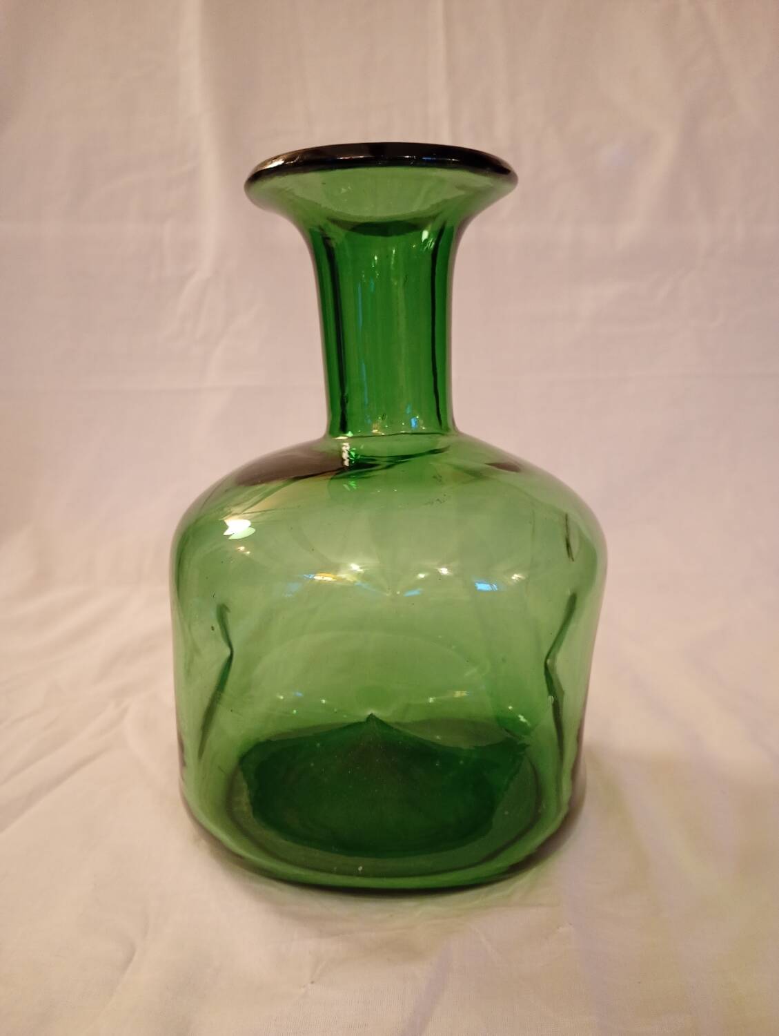 Blown glass carafe