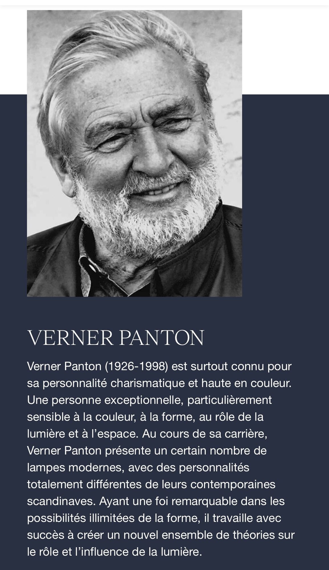 Panthella floor lamp Verner Panton, Louis Poulsen, 1971, scandinavian style
