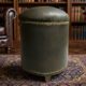 Chesterfield Pouf Stool – Restored 1920 Frame