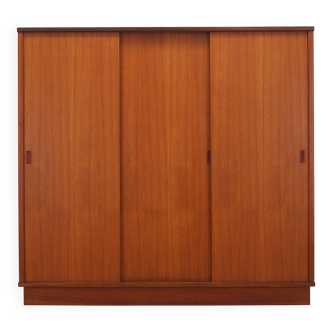 Teak wardrobe, Danish design, 1960s, manufacturer: Denmark