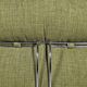 Green linen Soriana chaise longue, Afra & Tobia Scarpa, Cassina, 1970