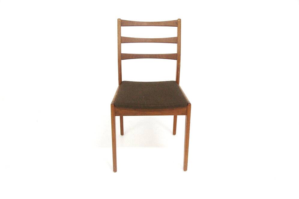4 chaises scandinaves en teck, Suède, 1960