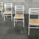 4 chaises blanche