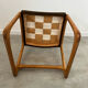Set of 6 wooden chairs sled baumann vintage / year 60