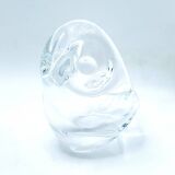Cendrier hibou en cristal