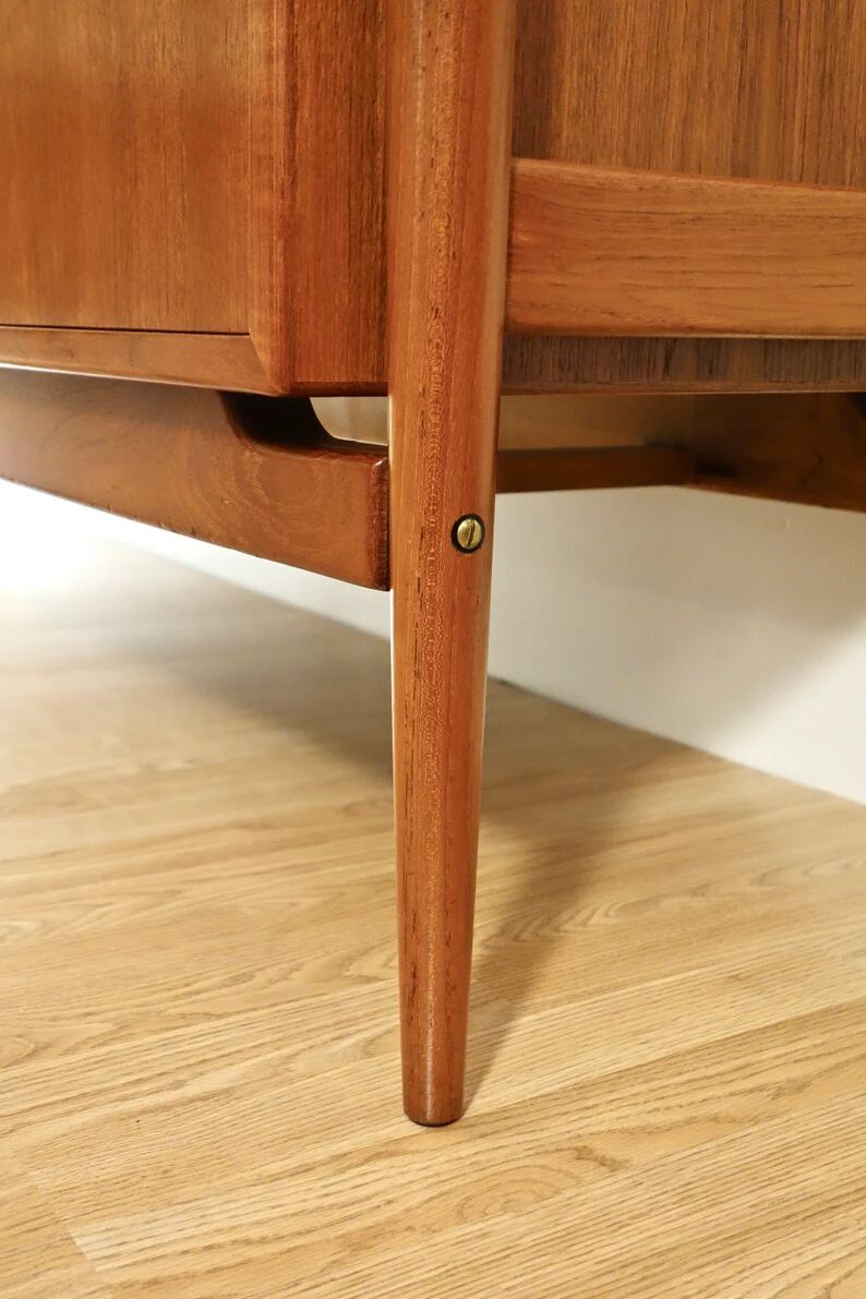 Scandinavian teak sideboard attributed to Finn Juhl, Denmark 1960s