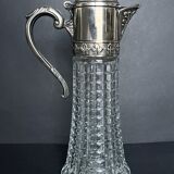 Pourer cut crystal decanter