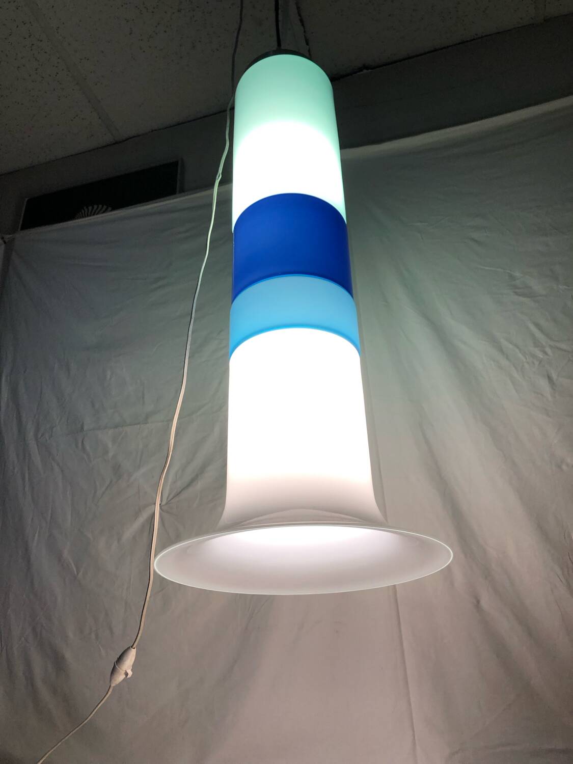 Italian design chandelier from the 70s