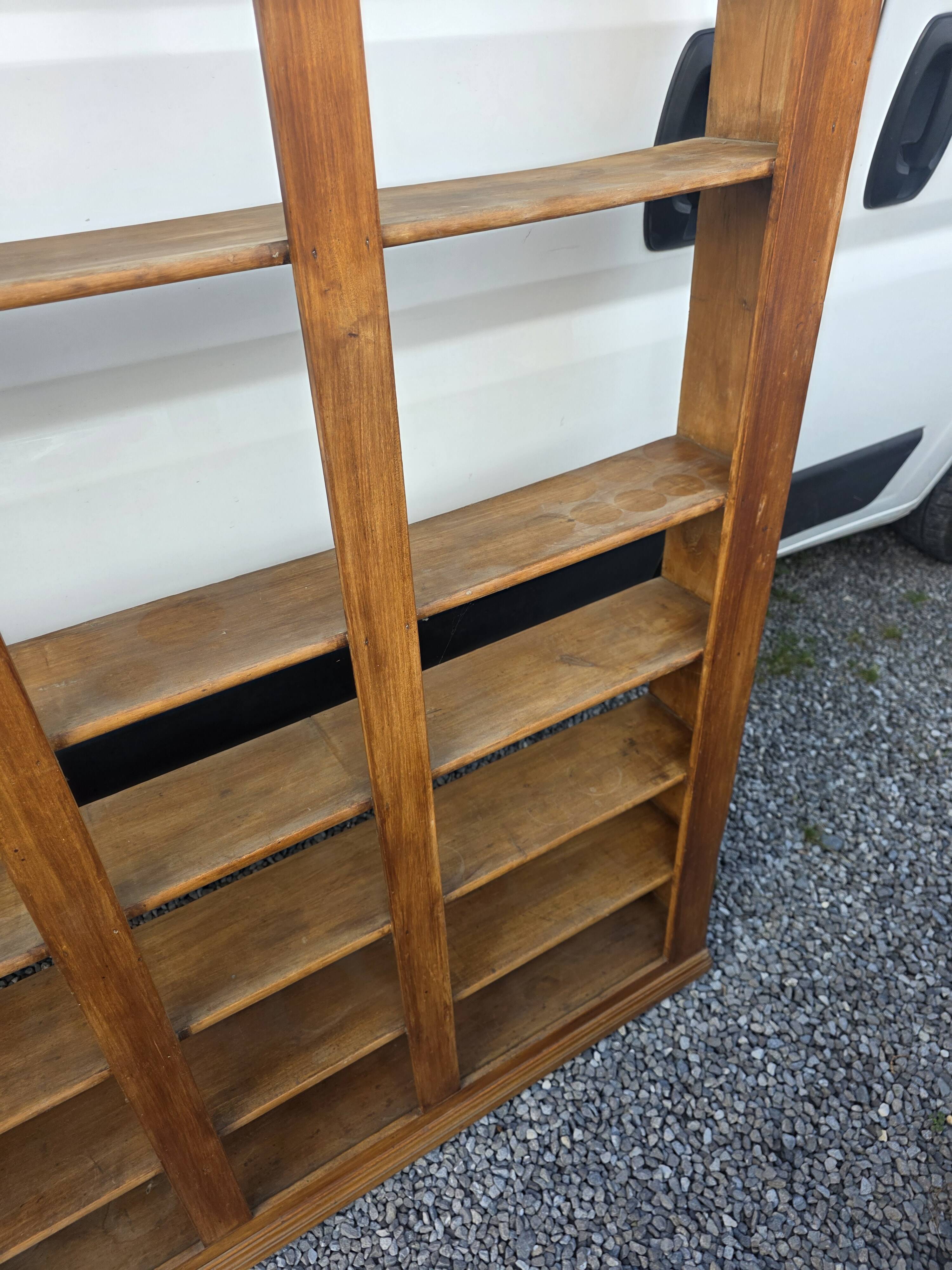 Bistro window in fir wood